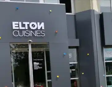 Façade du magasin Elton de Lyon centre